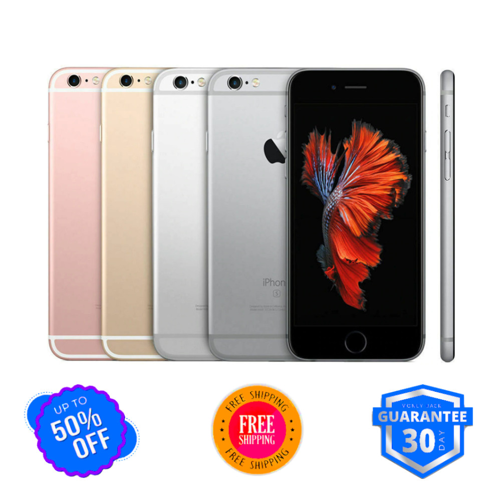 Apple iPhone 6s Unlocked Verizon GSM 16GB 32GB 64GB iOS 4G Gray/Rose Gold
