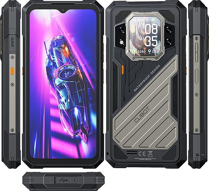 Cubot KingKong X 5G Black – 16GB RAM – 256GB ROM – Global Version – NEW SEALED