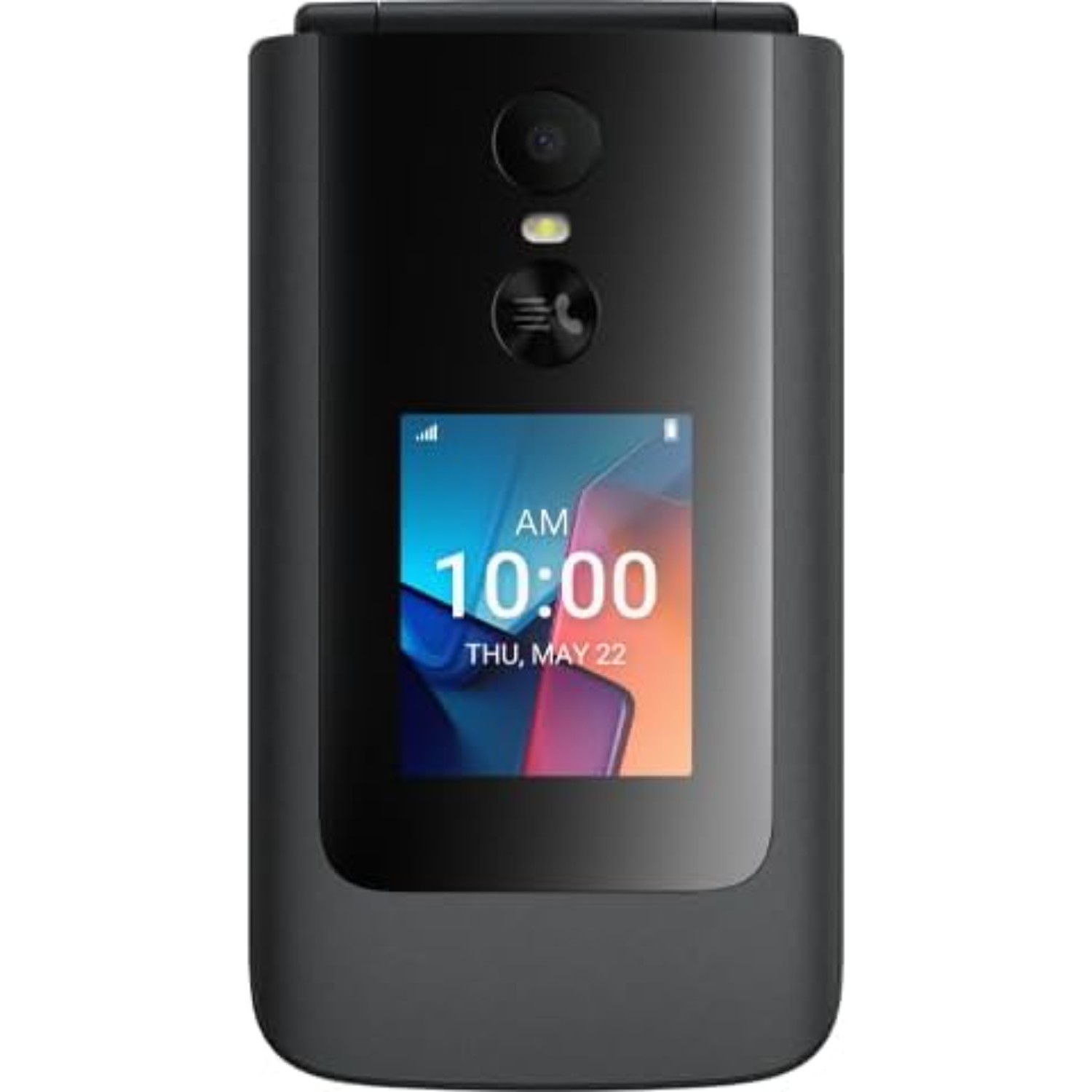 TCL T440W Flip 4 5G 3.2” 32GB Gray Flip Phone (Metro)