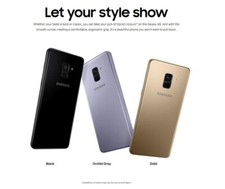 Samsung Galaxy A8 2018 A530F/DS 4GB+32GB 2-SIM WIFI Unlocked GSM Phone VERY GOOD