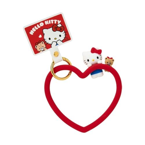 Sanrio Hello Kitty Smartphone Ring Strap Phone Silicone Ring NEW