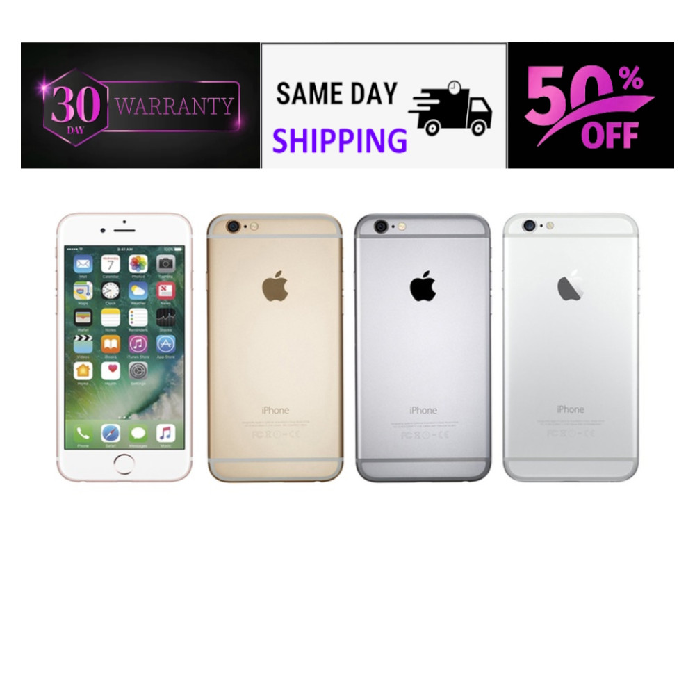 Apple iPhone 6: Unlocked 16GB & 128GB – Silver, Gold, Space Gray – Verizon, Fai