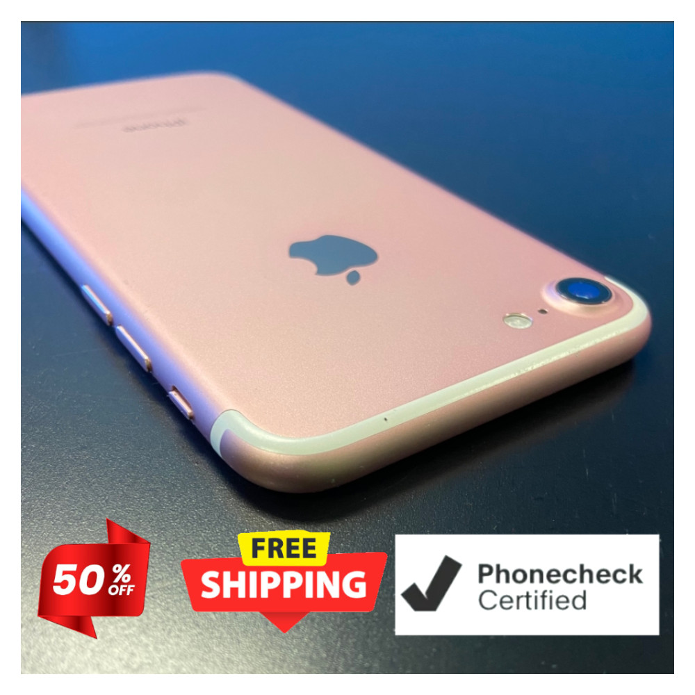 Apple iPhone 7 Jet Black/Gold (32GB 128GB) Unlocked Verizon At&t T-Mobile