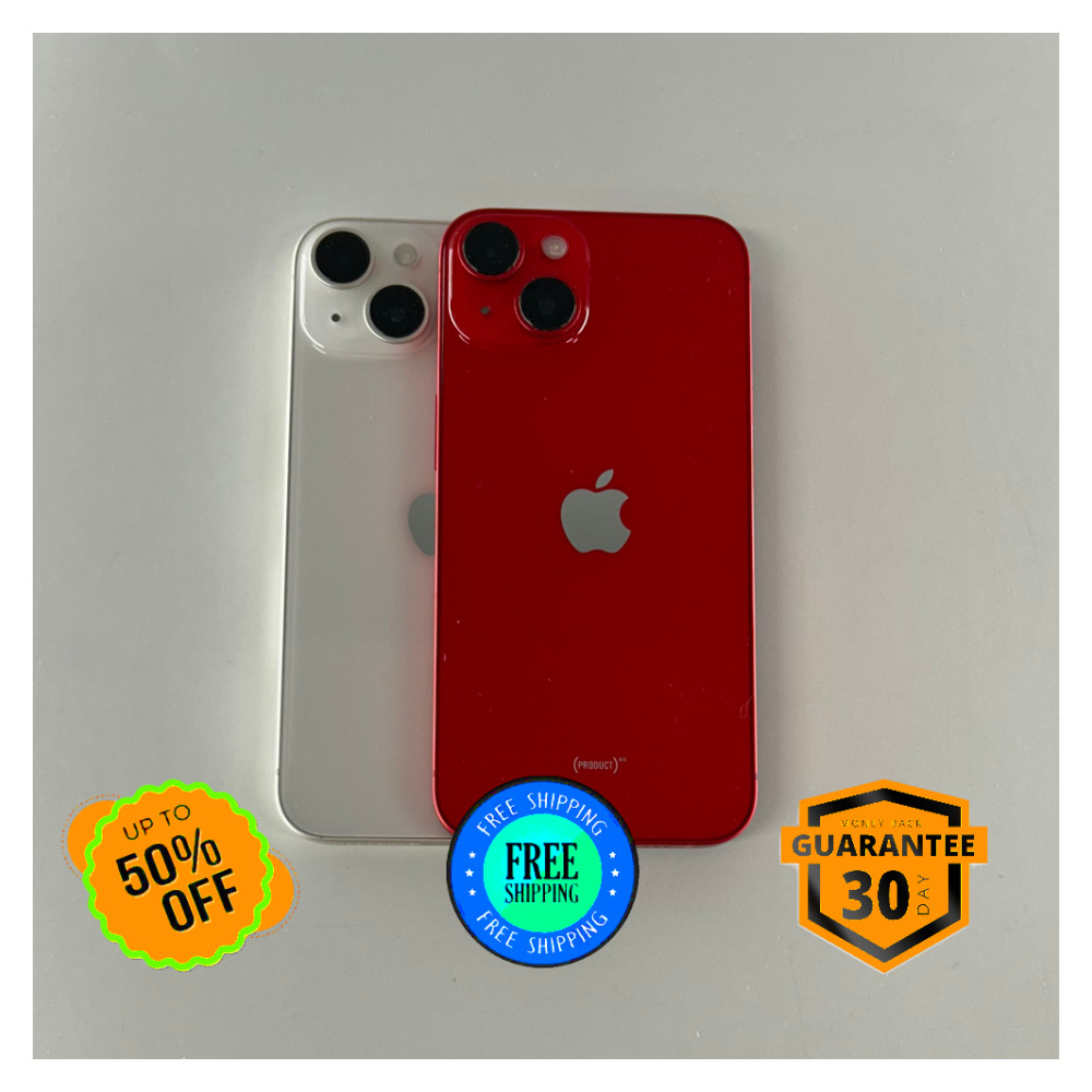 Apple iPhone 14 128GB 5G LTE iOS Unlocked Verizon AT&T T-Mobile Good