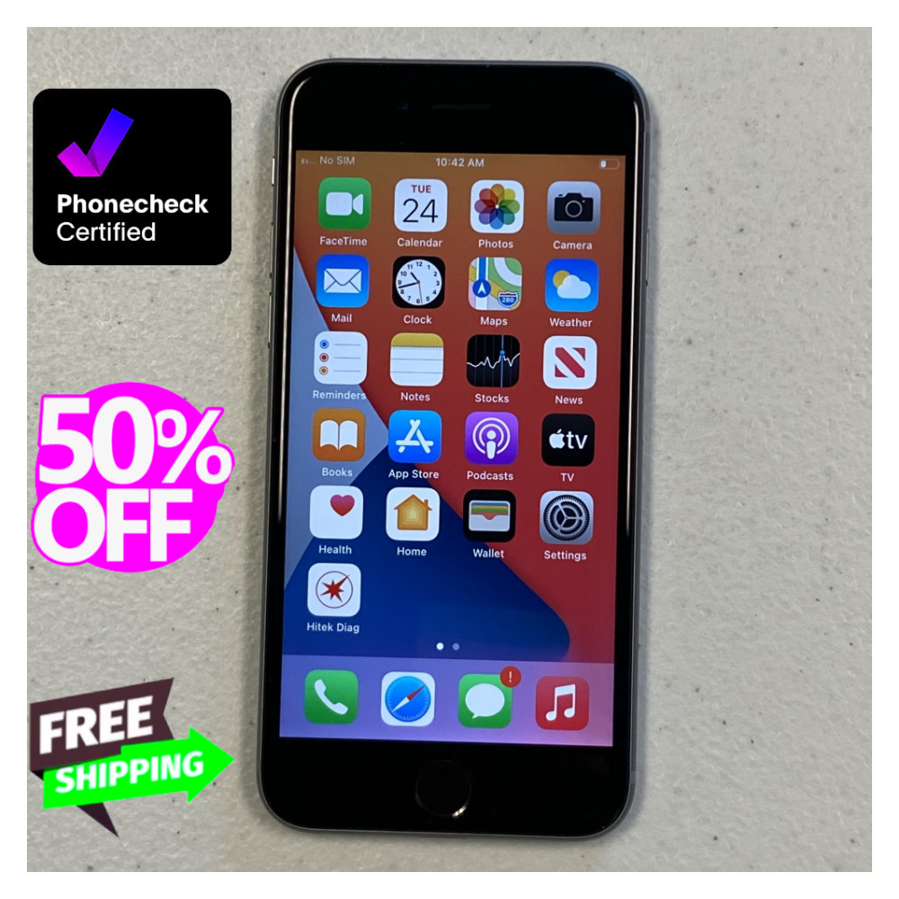 Apple iPhone 6s 16GB 32GB 128GB Gray Silver Fully Unlocked Verizon Att Pristine