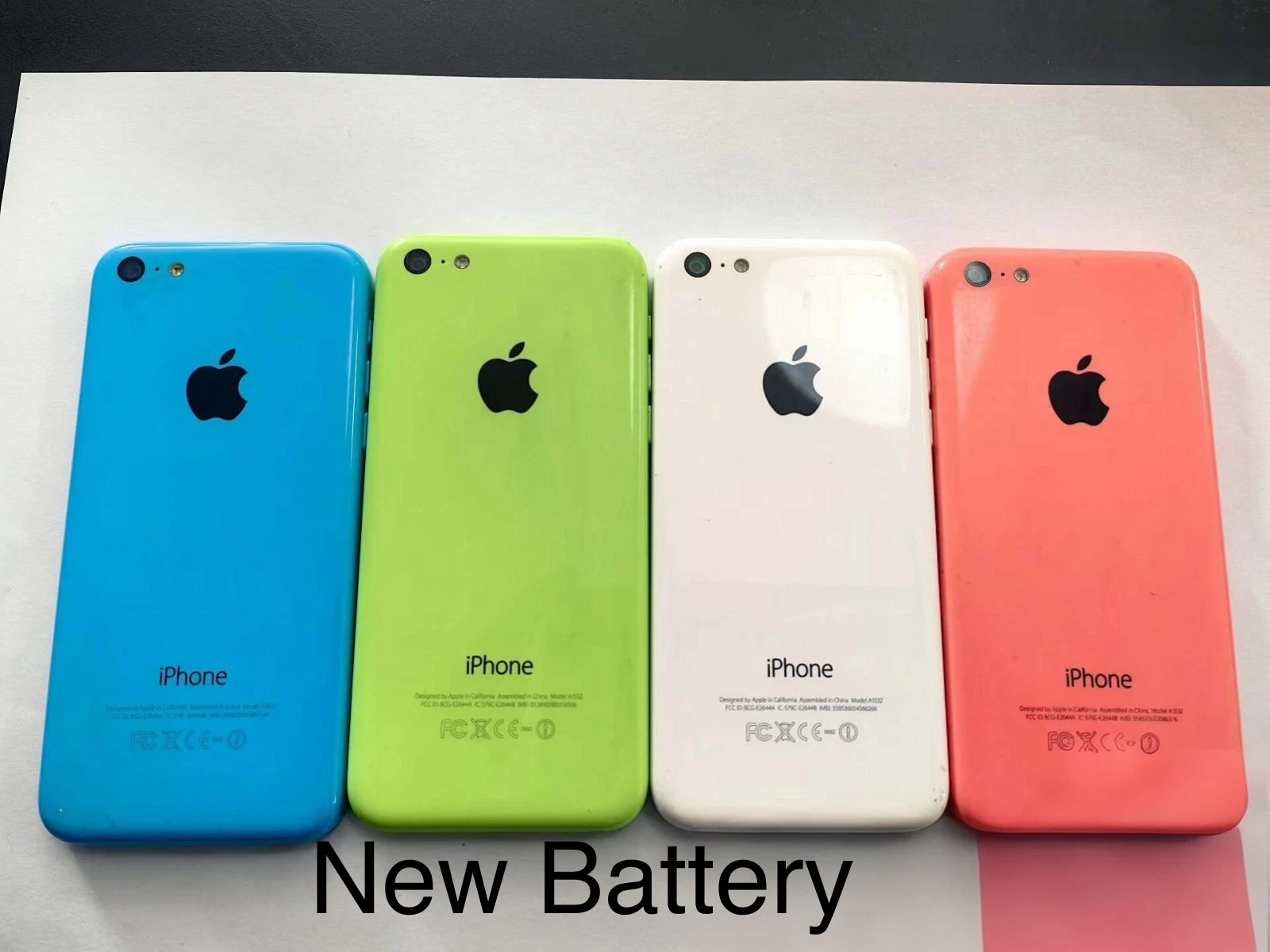 Apple iPhone 5C UNlocked New Battery 8/16/32GB BLUE/GREEN/PINK/WHITE/ YELLOW