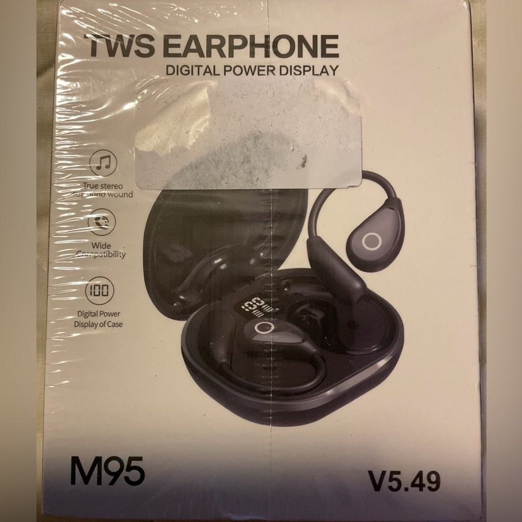 TWS Wireless Bluetooth Earbuds With Digital Power Display.