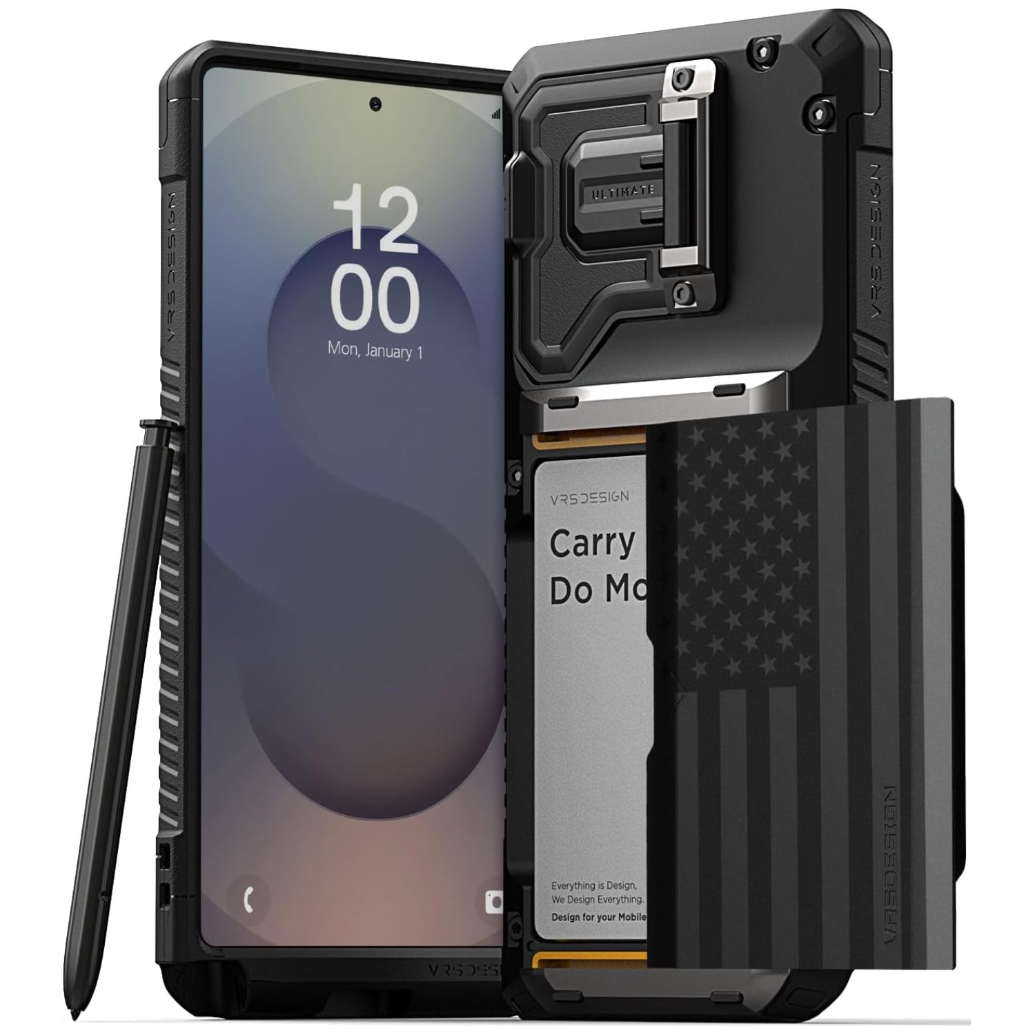 Damda Glide DuoGuard for Galaxy S25 Ultra – Liberty Black