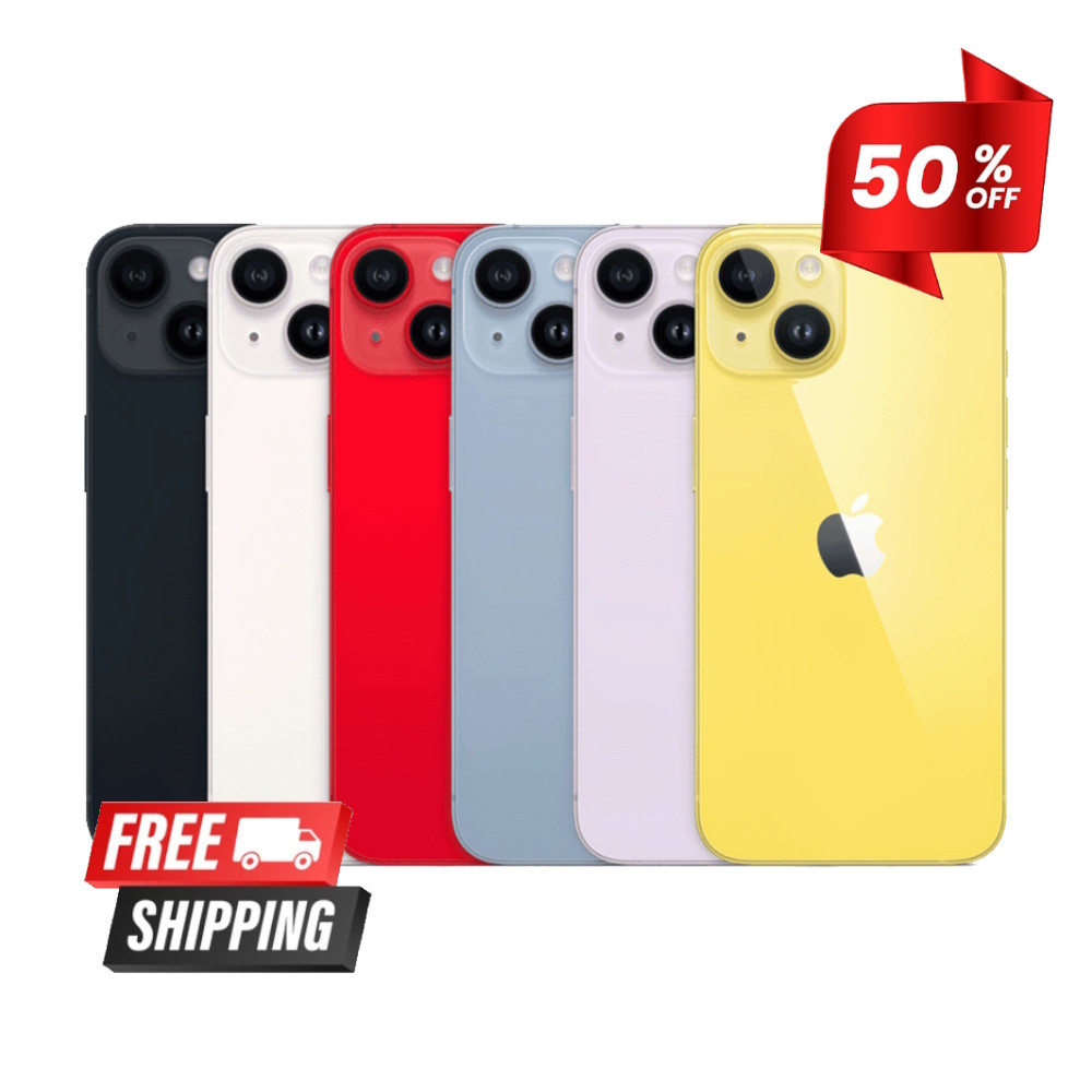 Apple iPhone 14 256GB 128GB Verizon AT&T T-Mobile Unlocked GSM/CDMA