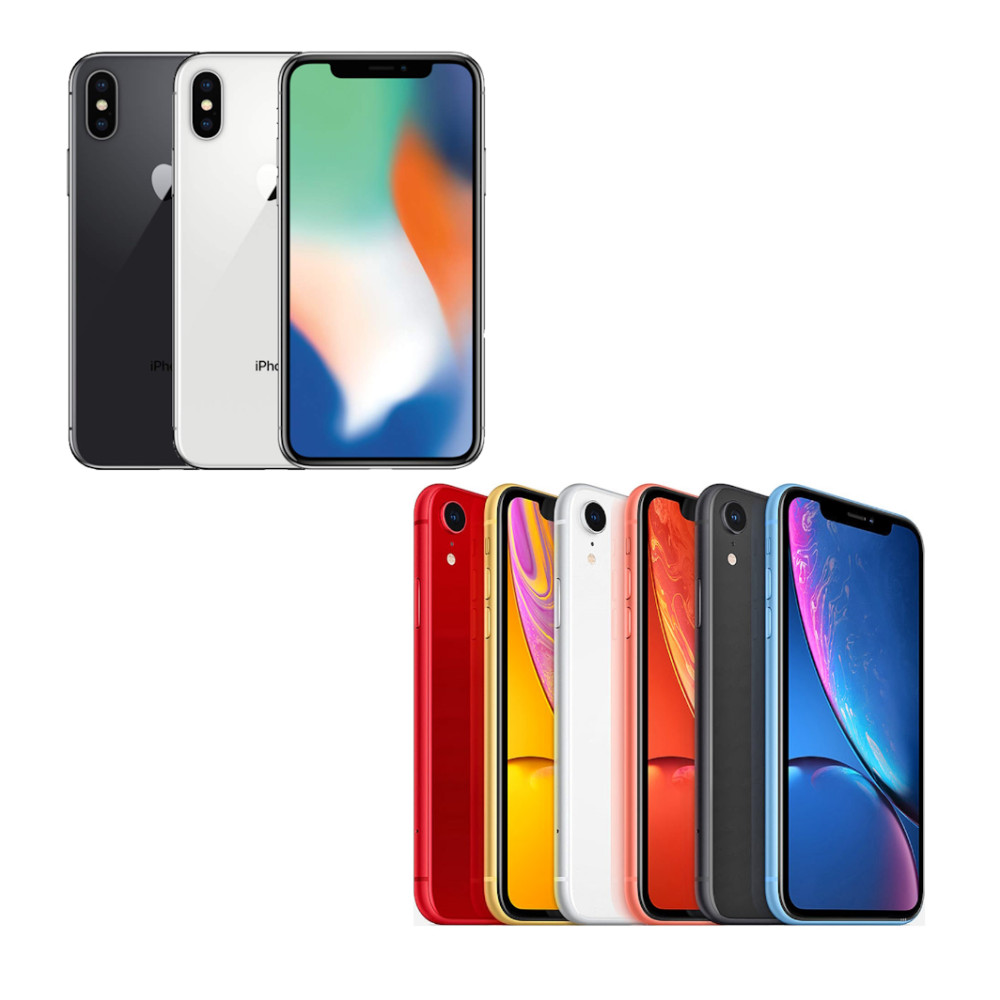 Apple iPhone X/XR 64/256GB – Verizon, T-Mobile, Space Gray, Black, Silver