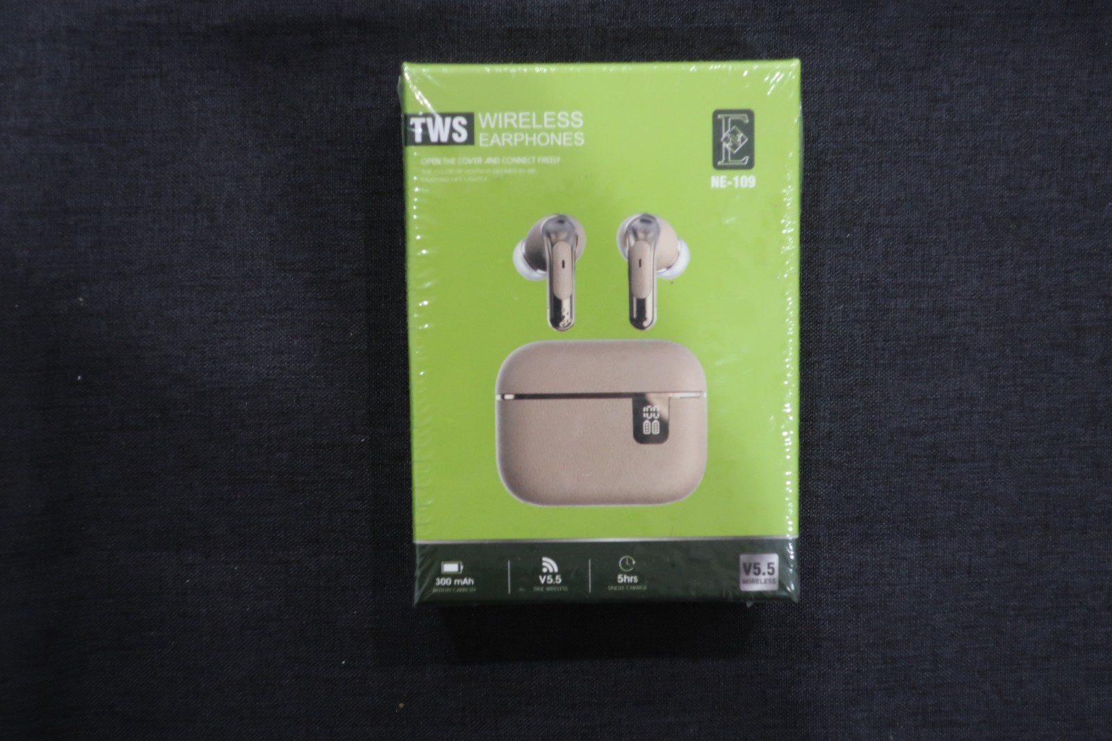 TWS NE109 Bluetooth Wireless Earbuds In Ear Headset With Microphone