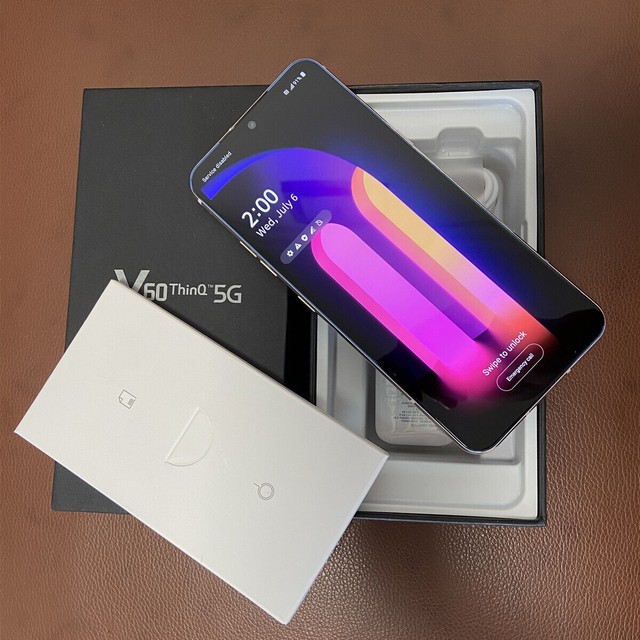 NEW LG V60 ThinQ 5G LM-V600AM V600TM V600VM 128/256GB Unlocked Smartphone
