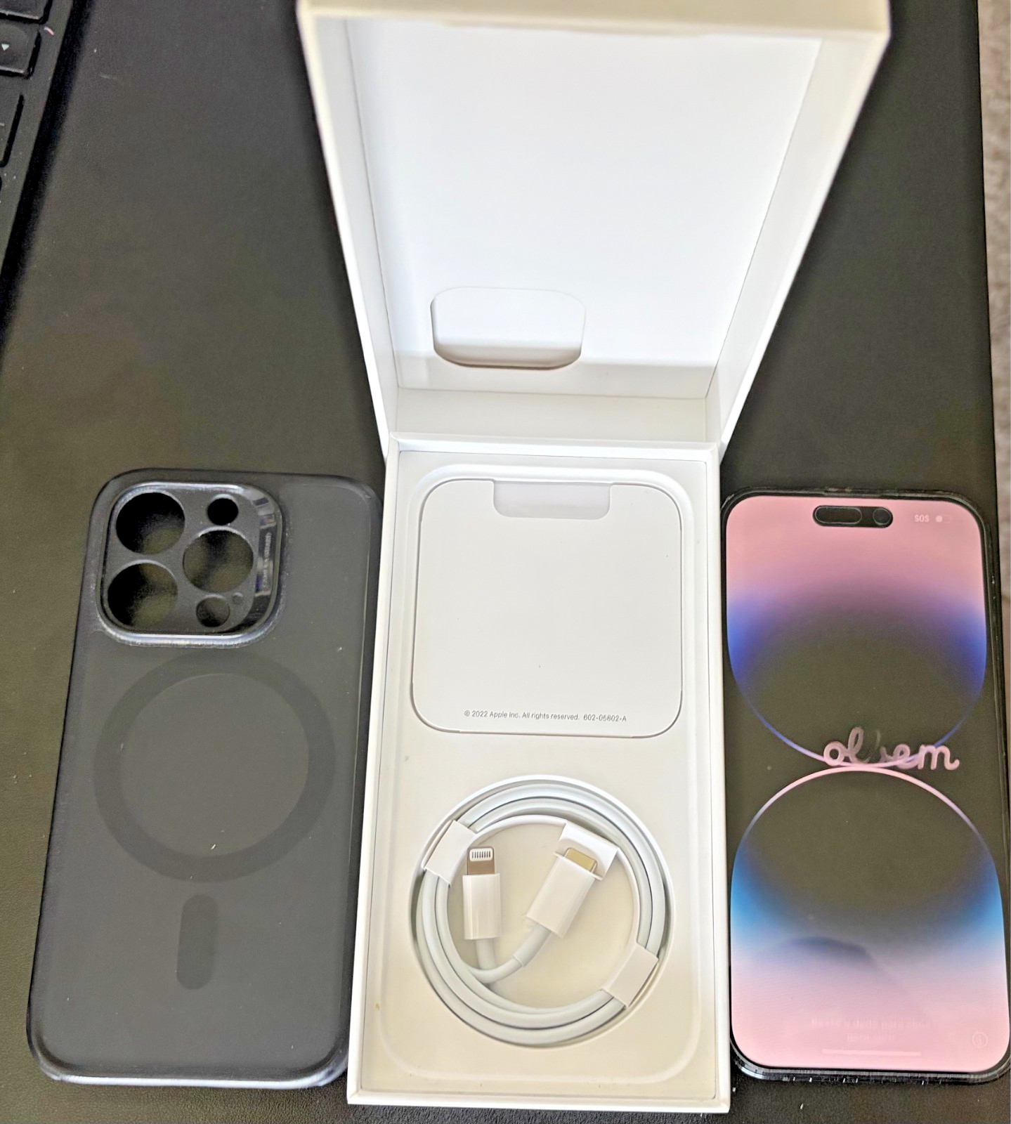 Apple iPhone 14 Pro – Space Black – 128GB – Unlocked – Personally owned