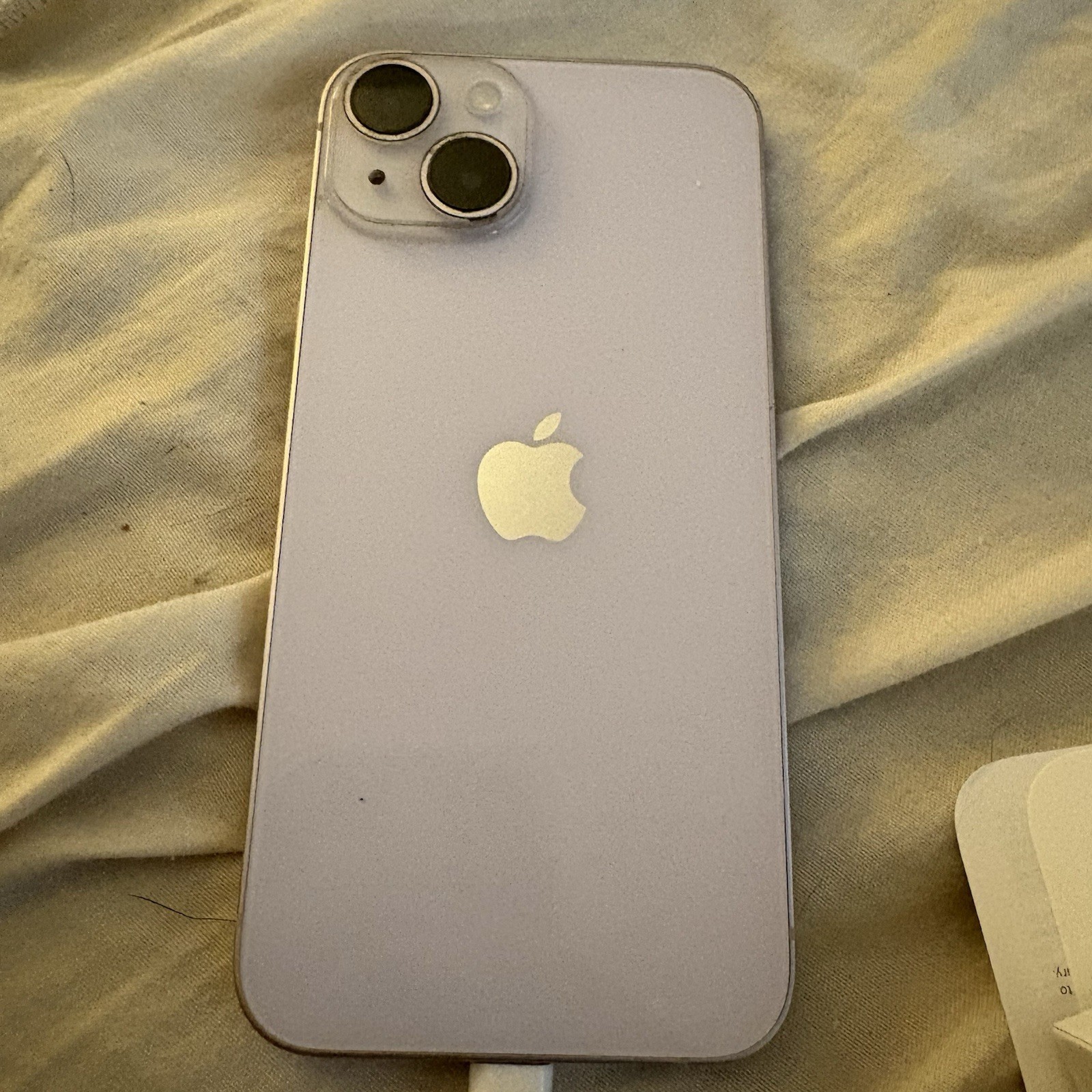 Apple iPhone 14 Pro 256GB Unlocked Light Purple Very Good Condition 82% Health