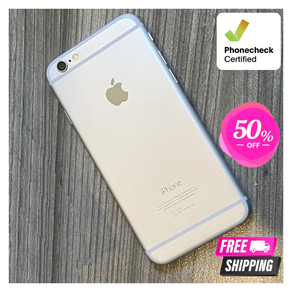 Unlocked Apple iPhone 6 – 16GB/128GB, Very Good Condition, Silver/Gold/Gray