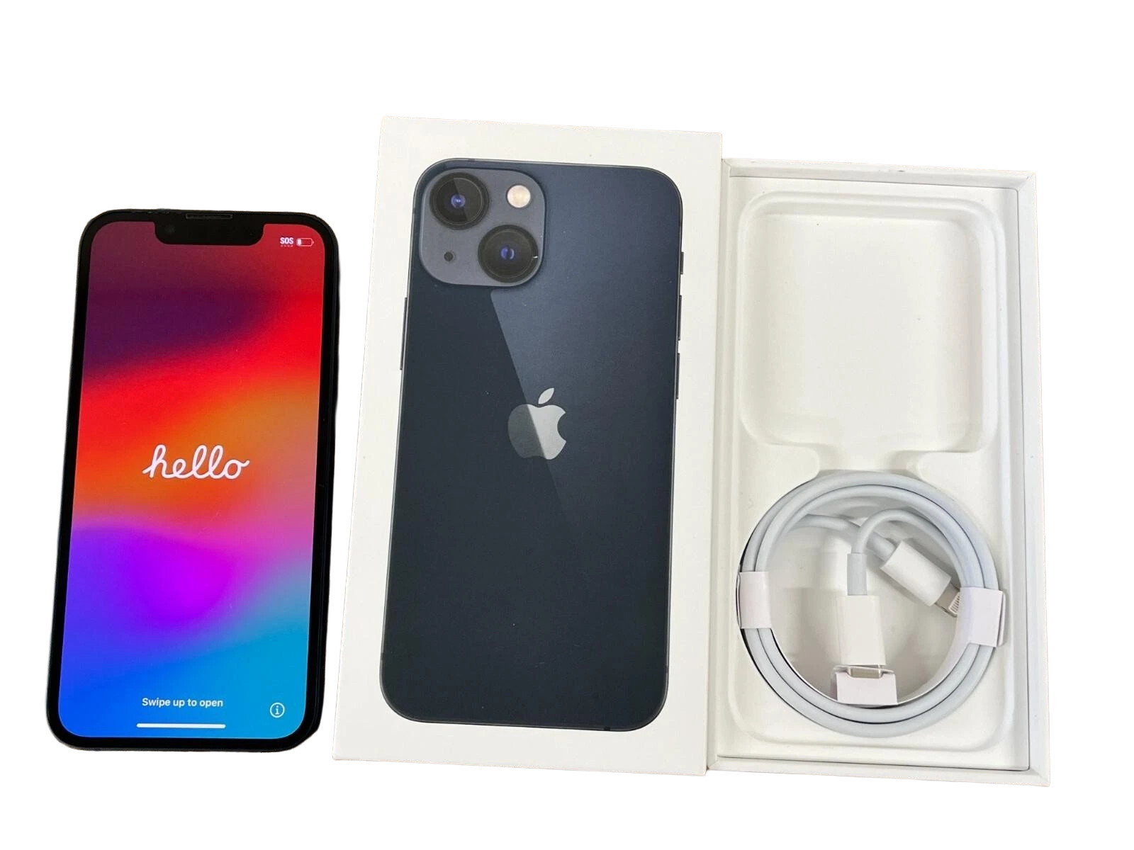 Apple iPhone 13 Mini 5G 5.4″ 128GB Factory Unlocked GSM CDMA Excellent In-Box