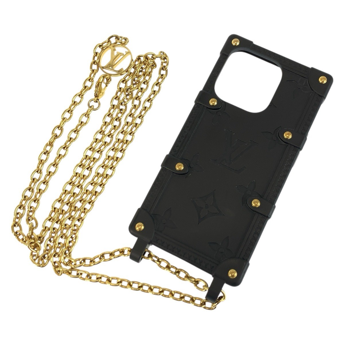 LOUIS VUITTON Trunk IPHONE14PRO M81997 iPhone case, smartphone shoulder case