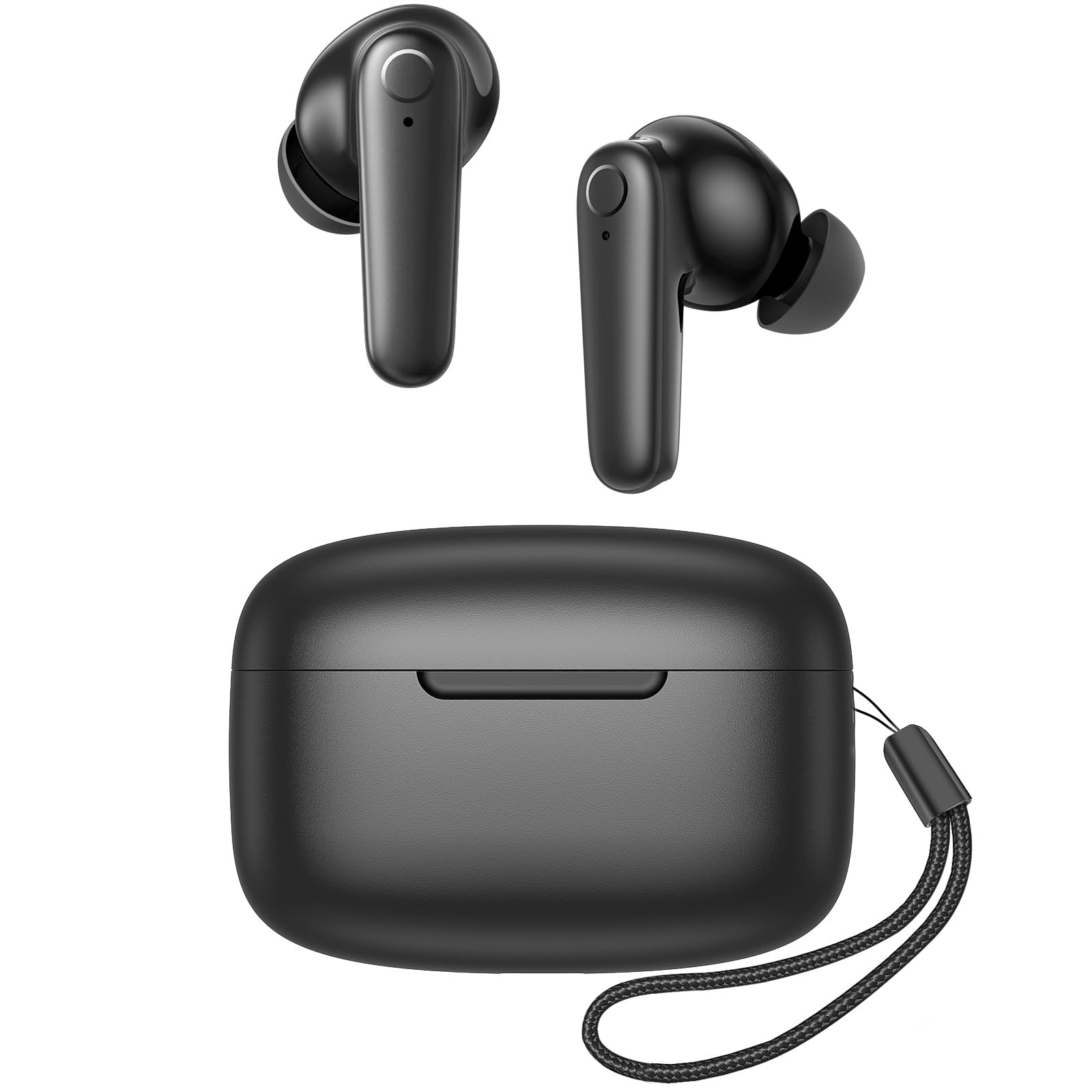 Wireless Ear Buds Bluetooth 5.4 Headphones 60H Playtime Deep Bass Stereo Earb…
