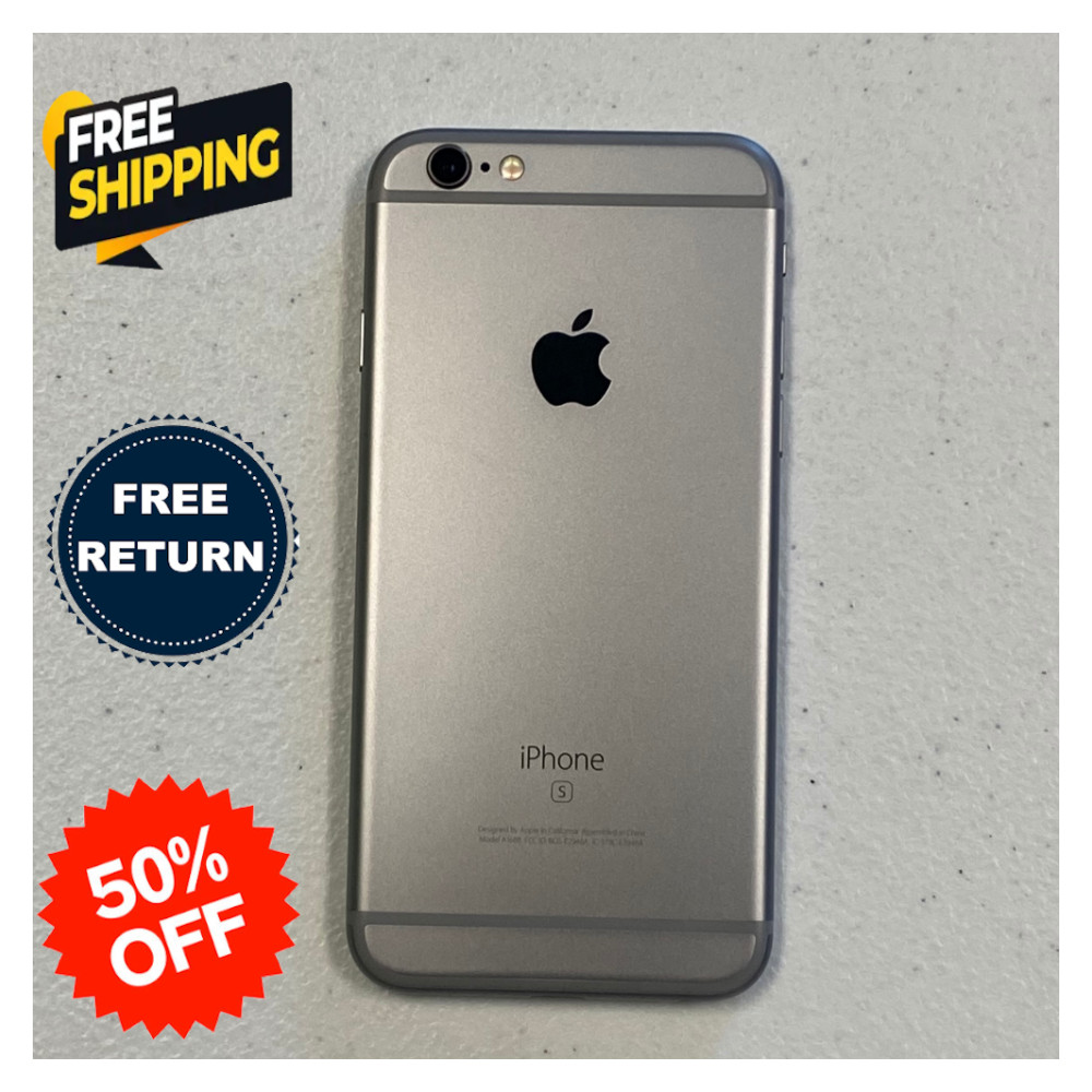 Apple iPhone 6s Plus 16GB/64GB – Unlocked, Silver/Gold/Gray – Free Shipping!